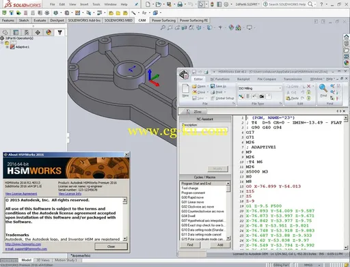 Autodesk HSMWorks 2016 R2.40513 For SolidWorks的图片2