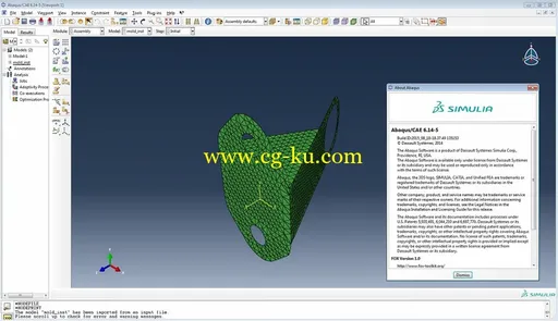 DS SIMULIA ABAQUS 6.14-5 Win/Linux的图片2