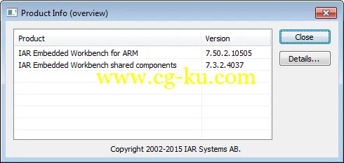 IAR Embedded Workbench For ARM 7.50.2的图片2