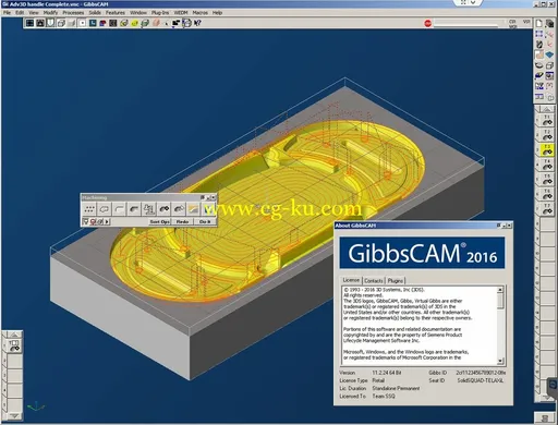 GibbsCAM 2016 Version 11.2.24.0的图片2