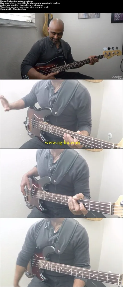 Electric Bass For Busy Beginners Course 1的图片2