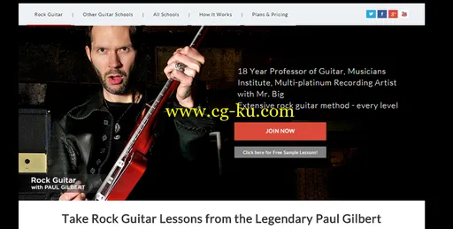 Artistworks – Rock Guitar Lessons With Paul Gilbert (2015)的图片1