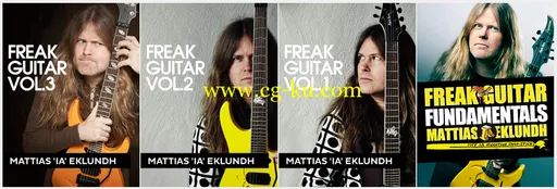 Freak Guitar Vol 1,2,3 & Fundamentals With Mattias Eklundh的图片1