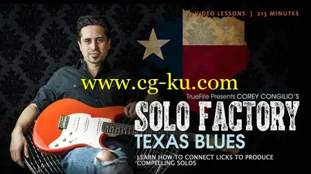 TrueFire – Solo Factory Texas Blues With Corey Congilio的图片1