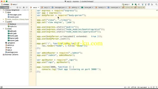 Node.js Web Apps With Express Training Video的图片2