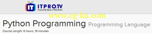 ITPRO.TV – Python Programming: Programming Language的图片1