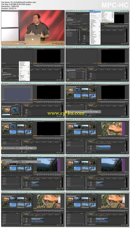 Lynda – Migrating From Final Cut Pro 7 To Premiere Pro CC的图片2