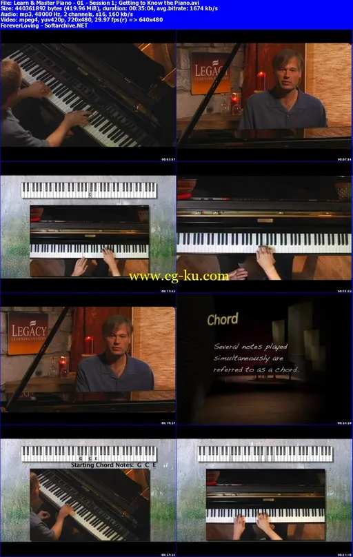 Learn And Master Piano (14 DVDs, 5 CDs And Lesson Book)的图片2