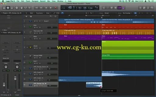 Sonic Academy – Remixing Jupiter Ace ‘I Believe’ In Logic Pro X (2014)的图片3