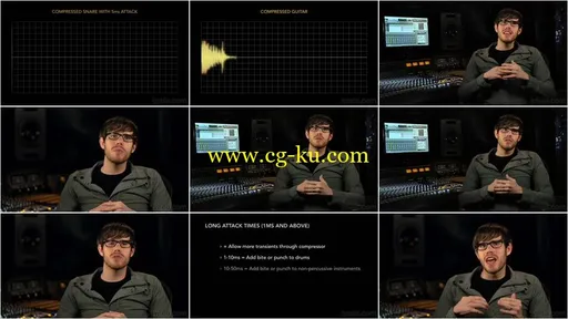 Lynda – Foundations Of Audio: Compression And Dynamic Processing的图片2