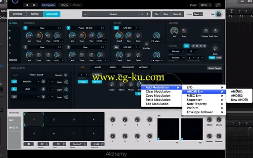 Special FX Sound Design In Logic Pro 10.2 / Alchemy (2015)的图片2