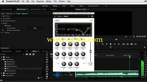 Lynda – Premiere Pro Guru: Mixing Audio Clips And Tracks的图片1