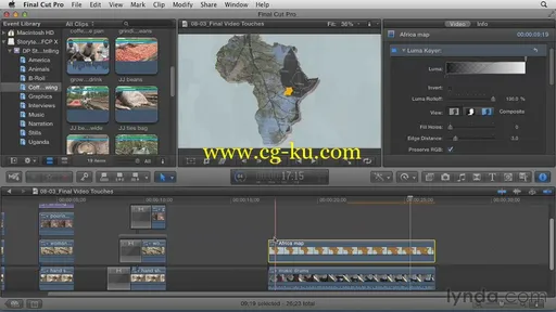 Lynda – Effective Storytelling With Final Cut Pro X V10.1.x的图片2