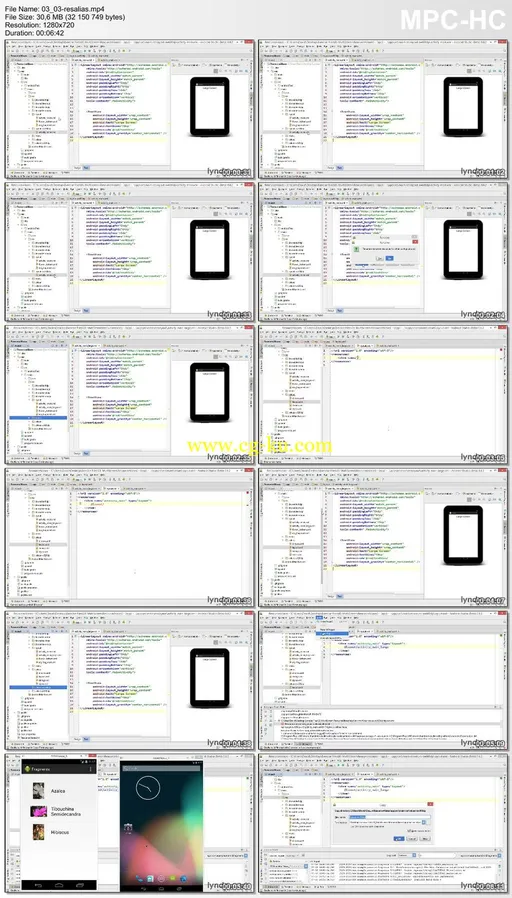 Lynda – Building Adaptive Android Apps With Fragments的图片2