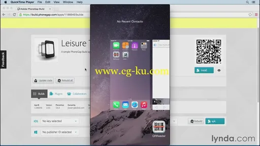 Lynda – Building Android And IOS Apps With Dreamweaver CC And PhoneGap的图片3