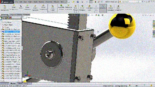 Creating A Working Arbor Press In SolidWorks的图片2