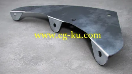 Creating A Wheel Blade Bracket In SolidWorks的图片1