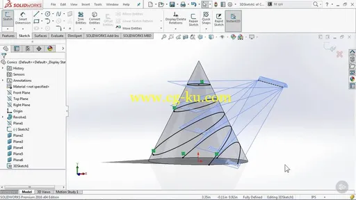 SOLIDWORKS Intermediate – Curves And Splines的图片3