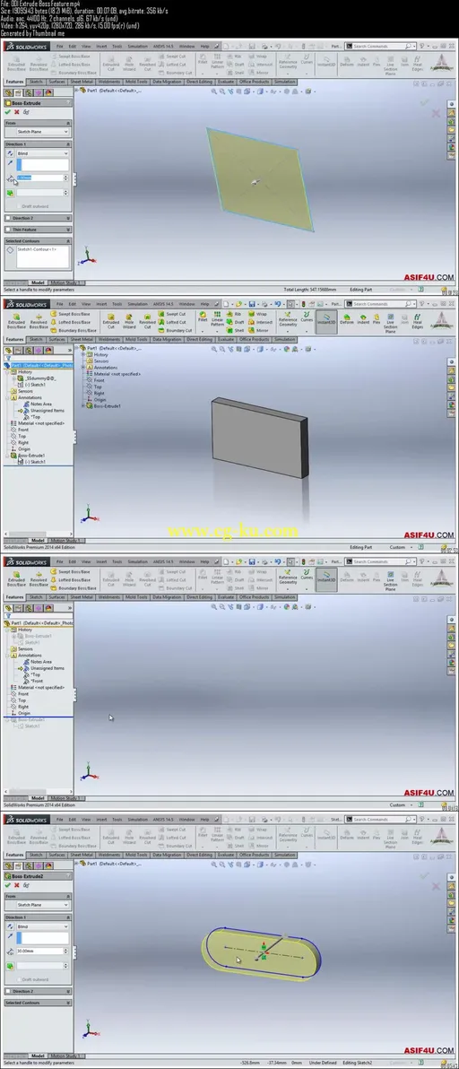 SolidWorks 2014 Parts Essential Training的图片2