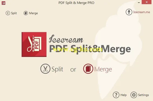 Icecream PDF Split And Merge Pro 3.26 Multilingual的图片1