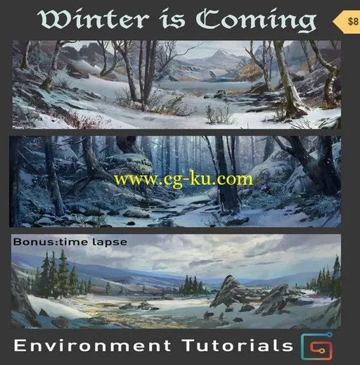 Gumroad – Winter is Coming Environment pack的图片1