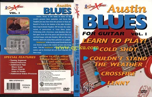 蓝调吉他教程V1 SongXpress – Austin Blues For Guitar – V1 – DVD (2001)的图片1