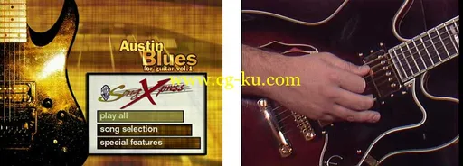 蓝调吉他教程V1 SongXpress – Austin Blues For Guitar – V1 – DVD (2001)的图片3