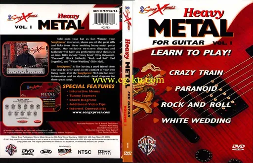 重金属吉他教程V1 SongXpress – Heavy Metal For Guitar – V1 – DVD (2002)的图片1