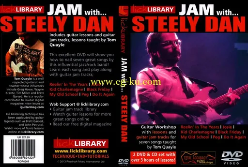 Lick Library – Jam With… – Steely Dan + Jam Trax – CD/DVDx2 (2013)的图片1