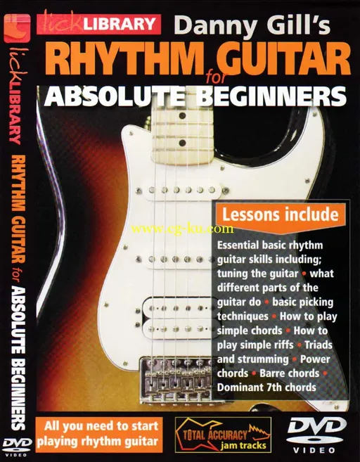 Danny Gills – Rhythm Guitar For Absolute Beginners 节奏吉他初学教程的图片1