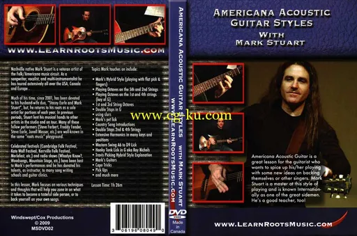 Learn Roots Music – Americana Acoustic Guitar Styles – DVD – (2009) 美洲风格木吉他教程的图片1