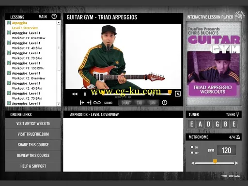 Truefire – Chris Buono’s Guitar Gym: Triad Arpeggios (2013)的图片2