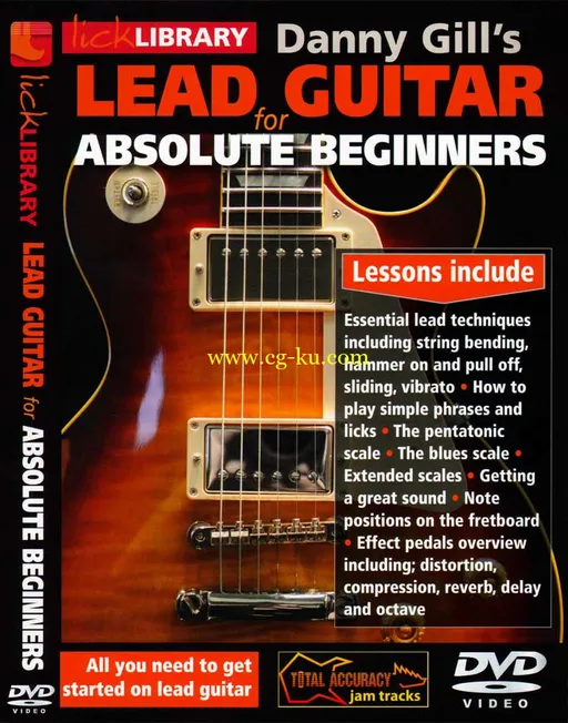 Danny Gills – Lead Guitar For Absolute Beginners 吉他初学者引导的图片1