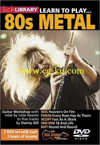 Lick Library – Learn To Play 80s Metal (2013)的图片1