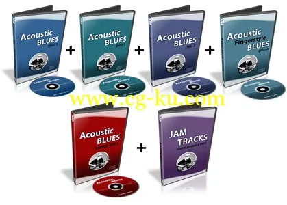 Guitarjamz.com – Acoustic Blues 5 DVD Set的图片1