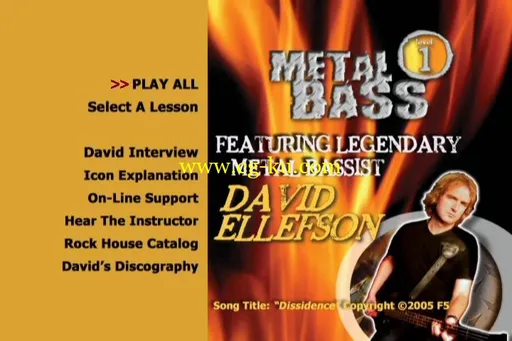 David Ellefson: Metal Bass – Speed, Thrash And Old School 贝斯课程的图片2