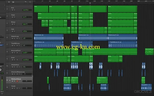 Groove3 – Producing Deep House In Logic Pro X (2014)的图片2