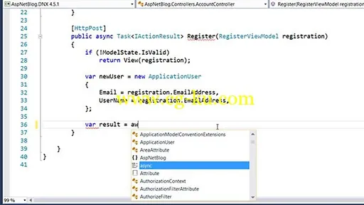 Lynda – Up And Running With ASP.NET 5的图片1