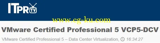 ITpro – VMware Certified Professional 5 VCP5-DCV: VMware Certified Professional 5 – Data Cente的图片1