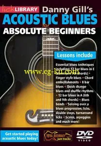 Lick Library – Acoustic Blues For Absolute Beginners的图片1