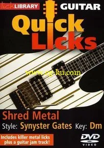 Quick Licks: Synyster Gates – Shred Metal Key: D Minor的图片1