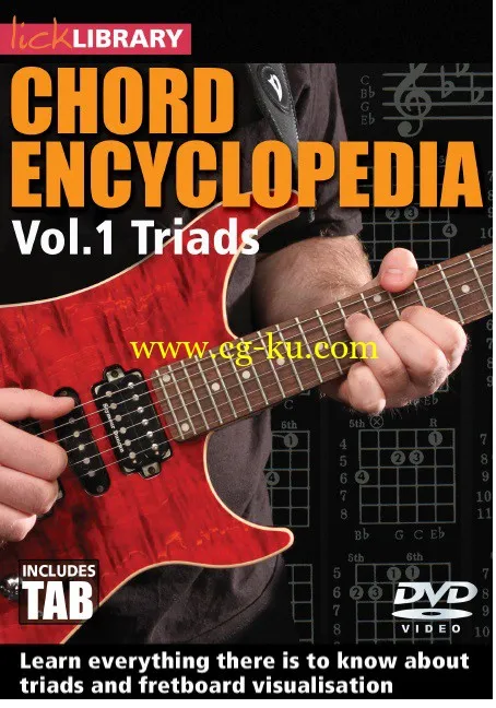 Lick Library – Chord Encyclopedia Vol.1 Triads的图片1