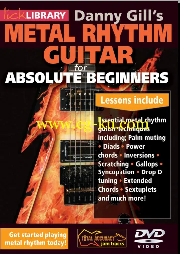 Lick Library – Metal Rhythm Guitar For Absolute Beginners (2015)的图片1