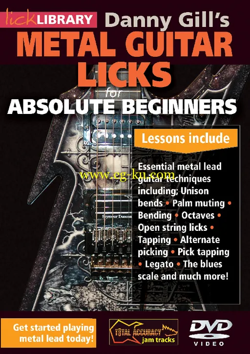 Metal Guitar Licks For Absolute Beginners (2015)的图片1