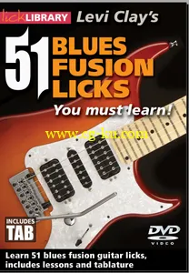 Lick Library – 51 Blues Fusion Licks (2015)的图片1