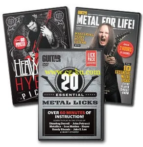 Heavy Metal DVD Triple Pack: Metal Mike Chlasciak & Dave Davidson的图片1