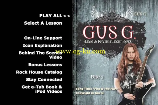 Gus G. – Lead & Rhythm Technique的图片2