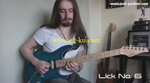 Jack Gardiner: 20 Technique Heavy Rock Fusion Licks (2015)的图片3