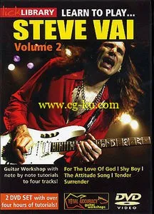 Lick Library: Learn To Play Steve Vai Volume 2, 2 DVD-set的图片1