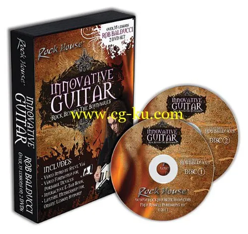 Rock House: Innovative Guitar – Rock Beyond The Boundaries, 2-DVD Set的图片1